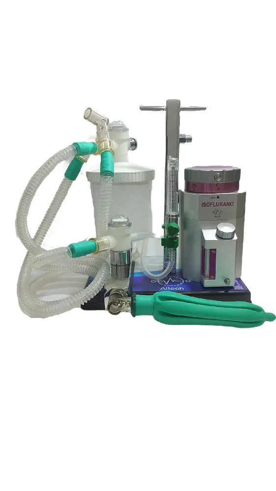 Aparelho De Anestesia Portátil Altech Com Vaporizador Calibrado Isoflurano ( Uso Veterinário )
