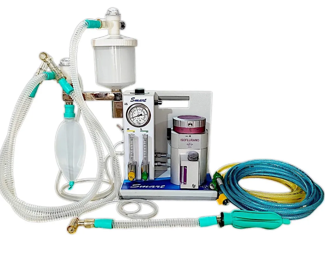 Aparelho De Anestesia Smart Com Vaporizador Calibrado Isoflurano ( 01 Baraka De Brinde )